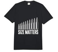 Size Matters Ammo Caliber Tactical Humor Comfort Colors Adult Heavyweight T-Shirt
