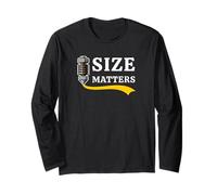 Size Matters Funny 3D Printing PLA Filament Joke Maker Pride Long Sleeve T-Shirt
