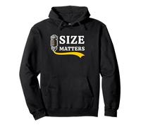 Size Matters Funny 3D Printing PLA Filament Joke Maker Pride Pullover Hoodie