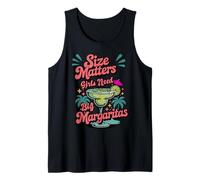 Size Matters Girls Need Big Margaritas Womens Light Gift Tank Top