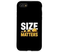 Size Matters Gold Nugget Mining Prospecting Humor Case for iPhone SE (2020) / 7/8