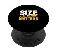Size Matters Gold Nugget Mining Prospecting Humor PopSockets Adhesive PopGrip