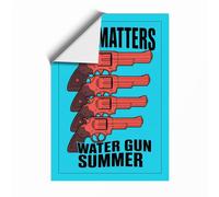 Size Matters Typography Unframed Wall Art Print A2 (59.4×42cm), Wall Decor for Living Room, Bedroom, Office & Home, Art Gift