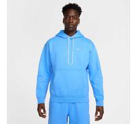Size Medium - Nike Lab Solo Swoosh Fleece Pullover Hoodie Blue White - RRP £90