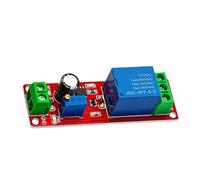 Size NE555 Delay Timer Module Relays Switching Module for Automotive Home Appliance Sequential Startup Industrial Use Adjustable Clock Transmit