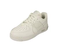 NIKE Air Force 1 React SU GS Trainers CT5117 Sneakers Shoes (UK 5.5 us 6Y EU 38.5, White Pure Platinum 101)