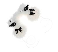 Size Plush Dog Ear Guards Adjustable Headband Earmuffs for Keeping Ears Warm During Cold Outdoor Activities Cold Weather Ear Guards