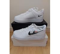 Size UK 8 EU 42.5 Air Force 1 '07 Multi Swoosh - White Black