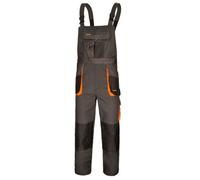 Size Uk34 Eu50 Artmas Classic Orange Bib Brace Overalls For Men Durable Workwear