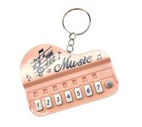 Sized Piano Keychain Toy with MulticolorKeys Gift, H