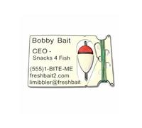 Sized Thin Metal Fishing Card Complete with Essential Tackle for on the Go Anglers Multi Pattern Option Careful Fishing Accessory
