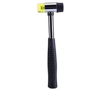 Sizer Mandrel - Jewelers Rubber Hammer, Steel Mandrel & Nylon Face Mallet Sizing Jewelry Making Forming Hammer Tools(Rubber Hammer )