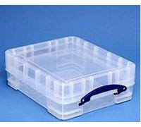 Sizes 11 - 25 Litre Really Useful Boxes CD DVD A4 A3 LP FILES Clear Storage Box