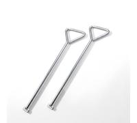 Sizi Heavy Duty Manhole Cover Lifting Keys | Twin Pack 18” Handles with 450mm Hooks - Rust-Resistant Carbon Steel for Drains Cover Opener, Sewers & Utility Lids