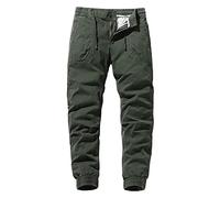 Sizoer Casual Trousers Men Combat Trousers for Men UK Short Leg Cargo Trousers for Men UK Black Joggers Cargo Trousers Men Slim Fit Mens Stretch Work Trousers Chinos Trousers Men Regular Fit