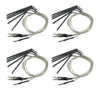 Sizoriruk 20 Pcs Bendable Acoustic Guitar Transducer Sensitivity Piezo Bridge Pickup Cable