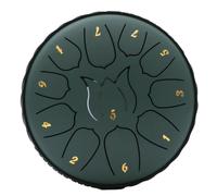 Sizoriruk 6-Inch 11-Tone Rain Drum Outdoor Garden Rain Drum Waterproof Music Rain Drum Forget Friends Drum Adult Handheld Drum,D