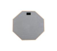 Sizoriruk 8 Inch Rubber Wood Drum Practice Training Pad Music Instrument Mute Drum Pad Silent Drum Stand Set Drum Pad Training Pad