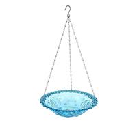 Sizoriruk Bird Flower Shaped Hanging Bird Feeder Birdbath for Garden Outdoor,Yard Farm Supplies,Hummingbird Feeder Supplies B