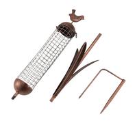 Sizoriruk Garden Bird Feeder Decoration Outdoor Plant Flower Hummingbird Feeder Lawn Ground