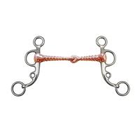 Sizoriruk Stainless Steel Horse Snaffle Tacks Equestrian Equestrian Accessories for Horse Training BT1146