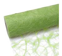SIZOWEB Table Runner/25 m Roll + 100 Free Decorative Hearts, light green, 30 cm