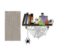 Sizzix 2D Embossing Folder with Vault Side-Order, Laboratory by Tim Holtz, 1 Embossing Folder & 14 Cutting Dies