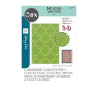 Sizzix 3-D Embossing Folder, Textures from Afar by Stacey Park