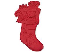 Sizzix 3-D Impresslits Embossing Folder Christmas Stocking by Kath Breen | 665764 | Chapter 3 2022
