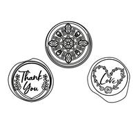 Sizzix 3-D Impresslits Embossing Folder Lace Border by Kath Breen, 665744, Wax Seals, One Size