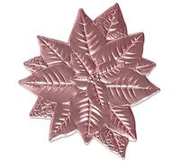 Sizzix 3-D Impresslits Embossing Folder Lace Border by Kath Breen, 665744, Poinsettia, One Size