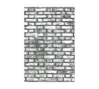 Sizzix 3-D Texture Fades Embossing Folder Mini Brickwork by Tim Holtz, 665462, Multicolor, One Size
