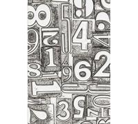 Sizzix 3-D Texture Fades Embossing Folder Numbered by Tim Holtz | 665753 | Chapter 3 2022, Multicolor, One Size