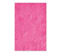 Sizzix 3-D Textured Impressions Embossing Folder Mark Making Hearts by Kath Breen, Grey, One Size