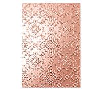 Sizzix 3-D Textured Impressions Embossing Folder Ornamental Motif by Kath Breen, 665752, Multicolor, One Size