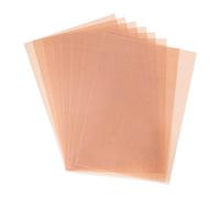 Sizzix 8 1/4-inch x 11 3/4-inch Surfacez Metallic Shrink Plastic - Rose Gold, none