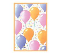 Sizzix A6 Layered Stencils, Birthday Balloons by Stacey Park, 4 Reusable Stencils