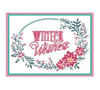 Sizzix A6 Layered Stencils Winter Wishes #3 by Jen Long