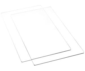 Sizzix Accessory Durable Transparent Replacement Cutting Pads for Die Cutting, Embossing & Paper Crafting - 1 Pair - Big Shot Plus
