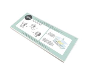 Sizzix Accessory-Extended Magnetic Platform for Wafer-Thin Dies, White, Grey, 37 x 15.5 x 1.5 cm