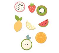 Sizzix Bigz Die 663855, Fruit Shapes by Laura Kate, Multicolour, One Size