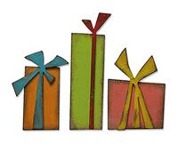Sizzix Bigz Die 664973 Gift Wrap by Tim Holtz