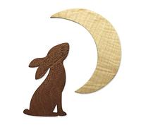 Sizzix Bigz Die 665099 Rabbit & Moon by Olivia Rose, Multicolour, One Size