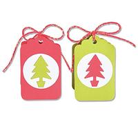 Sizzix Bigz Die-Box Gift Tag by Kath Breen, 665346, Multicolor, One Size