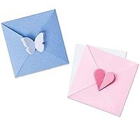 Sizzix Bigz Die Mini Card and Envelopes by Kath Breen, 665483, Multicolour, One Size