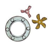 Sizzix Bigz Die Steampunk Parts, Multi-Colour, One Size