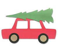 Sizzix Bigz Plus Die-Car & Tree by Olivia Rose, Multicolor, One Size (665351)