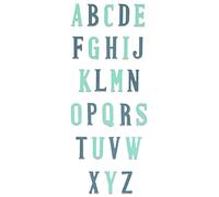 Sizzix Bigz XL Alphabet Die-Nostalgic, 664724, Multicolor, One Size