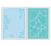 Sizzix Bird/Flower Textured Impressions Embossing