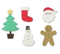 Sizzix Christmas Thinlits Die Set Christmas Shapes